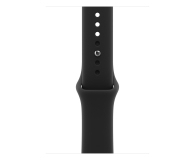 Pasek do smartwatchy Apple 46mm Black Sport Band - S/M